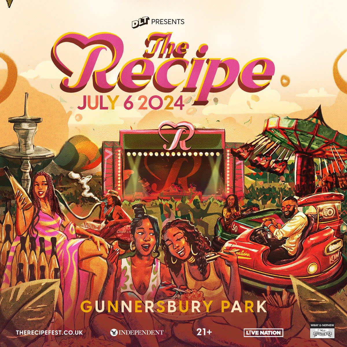 A poster for new London festival The Recipe (Press)