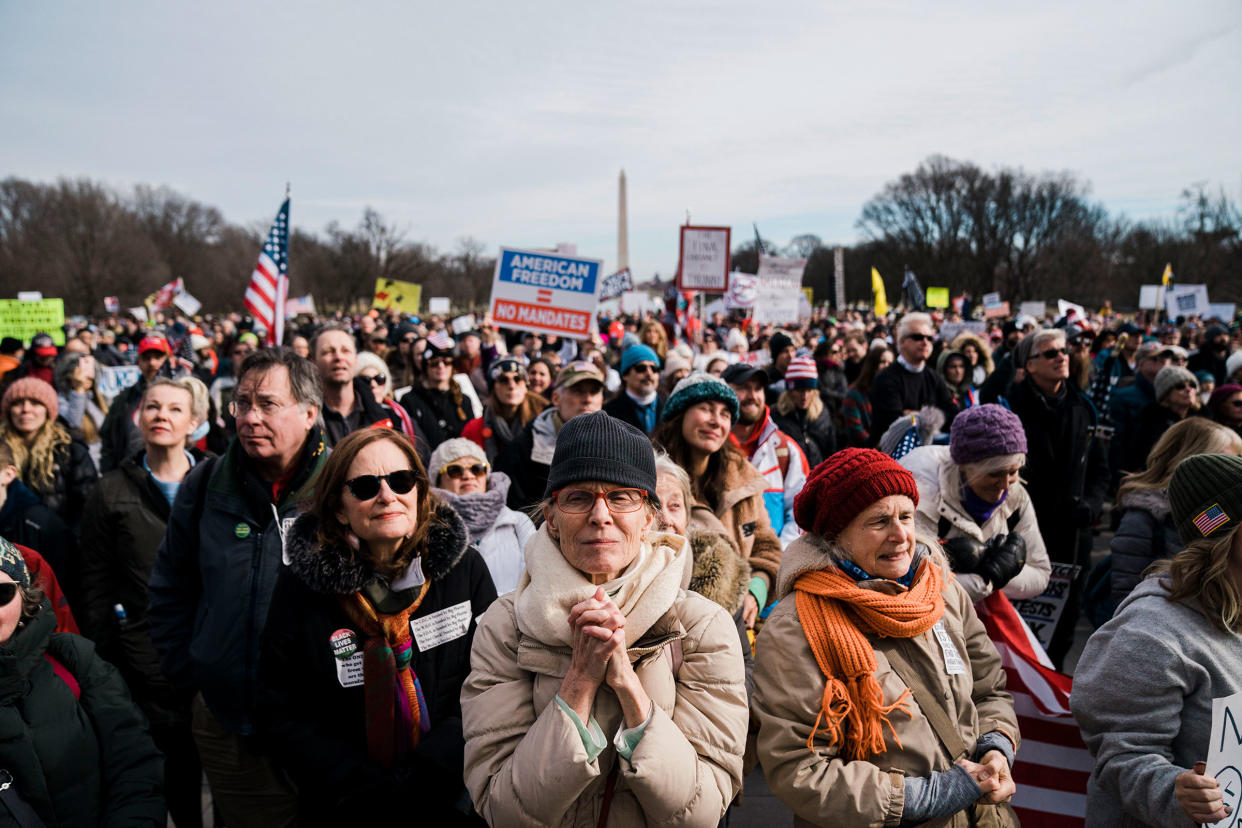 Defeat the Mandates March and Rally in Washington DC