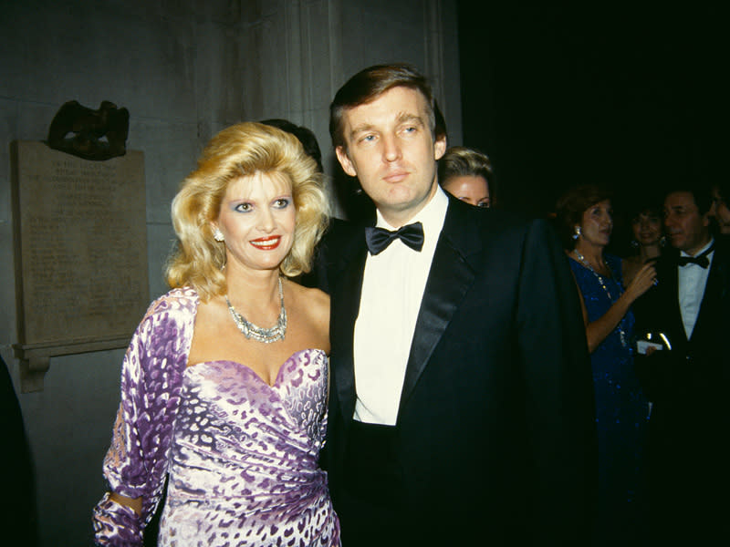 Donald and Ivana Trump in 1985