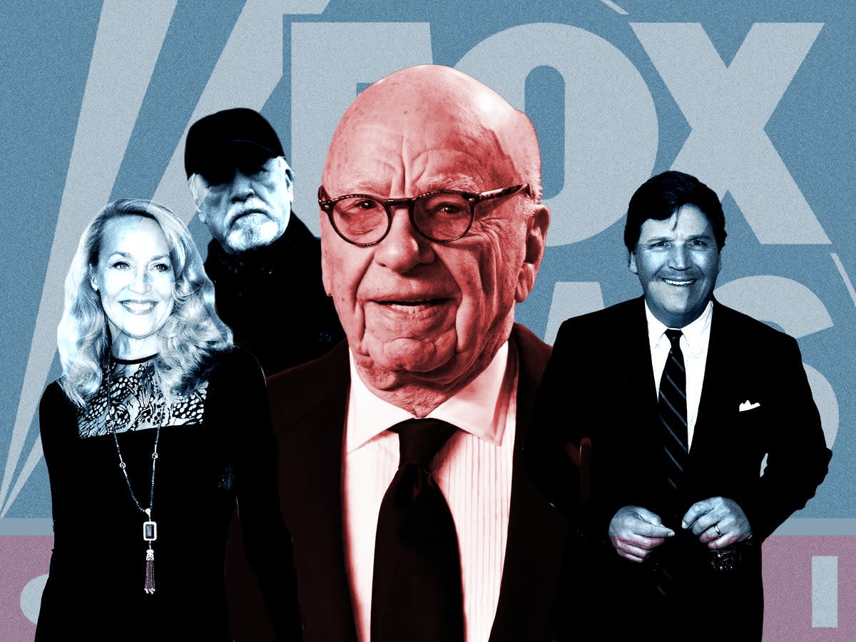 Is Murdoch having the worst year of his life?  (Getty/HBO/Fox News)