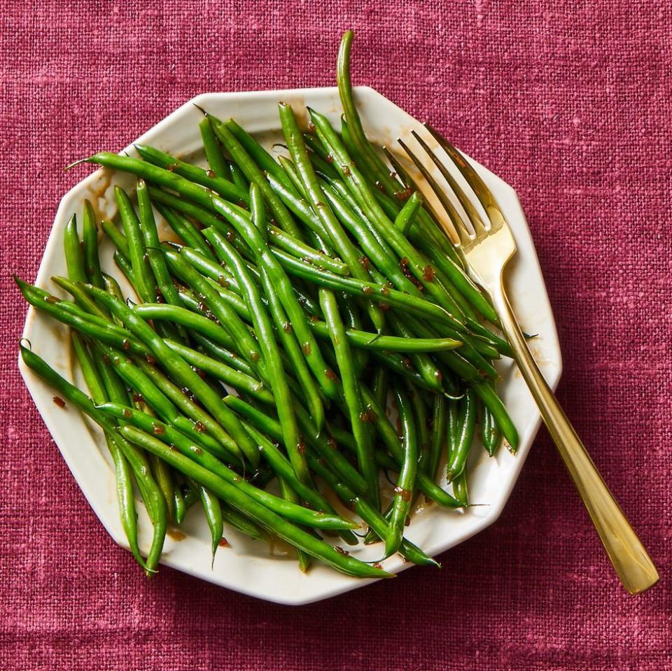 <p>Serve green beans with your St. Paddy's dinner. No question!</p><p><em><a href="https://www.goodhousekeeping.com/food-recipes/a34349776/glazed-green-beans-recipe/" rel="nofollow noopener" target="_blank" data-ylk="slk:Get the recipe for Glazed Green Beans »;elm:context_link;itc:0;sec:content-canvas" class="link ">Get the recipe for Glazed Green Beans »</a></em></p>