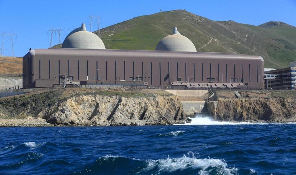 Diablo Canyon nuclear power plant owned by PG&E discharges about 2.5 billion gallons of cooling water a day into the 40-acre cove along the Pacific Ocean.