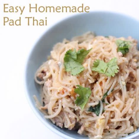 This easy Pad Thai will transport you across the world in a matter of minutes! 