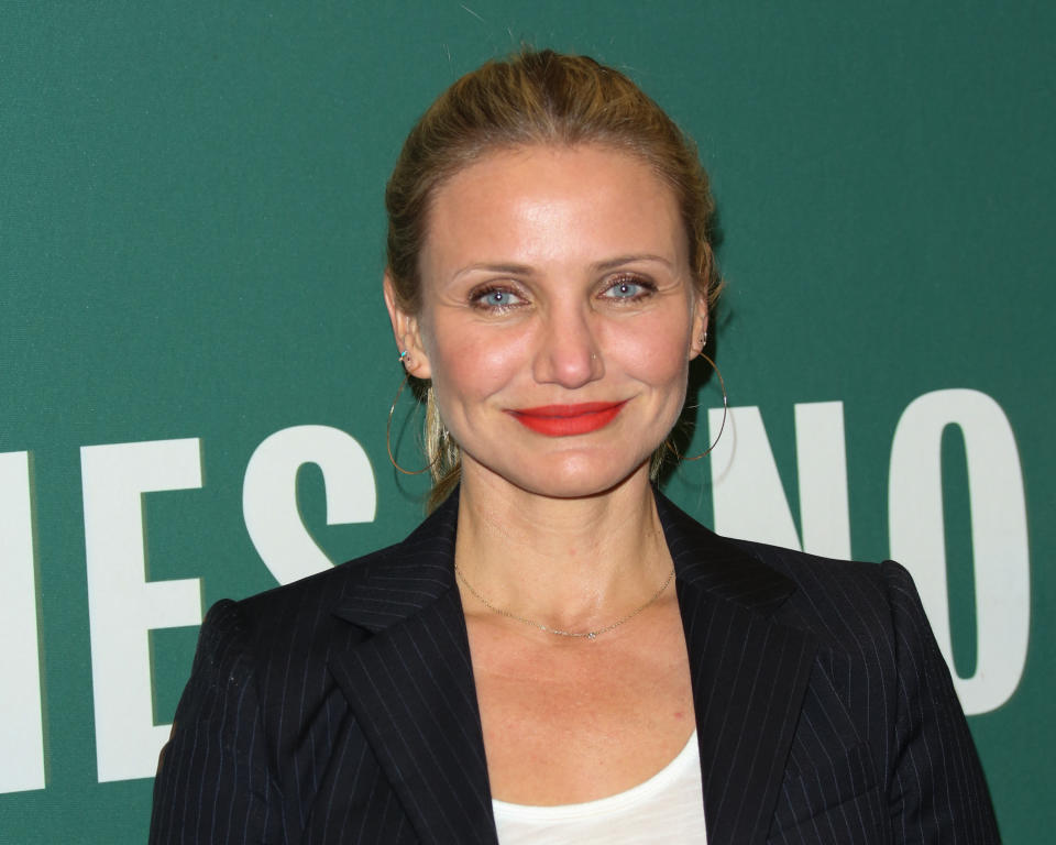 Cameron Diaz talks about her approach to aging as she heads towards her 50th birthday. (Photo: Paul Archuleta/FilmMagic)