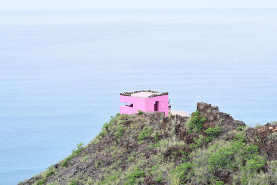 Hike the Pink Pillbox For Sunset