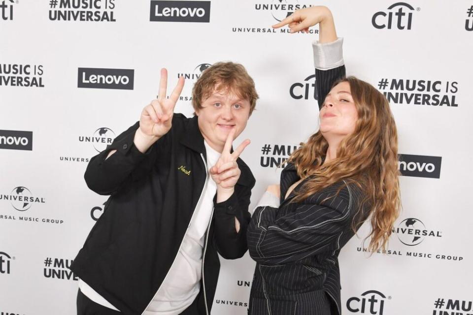 Lewis Capaldi and Maggie Rogers | Lester Cohen/Getty Images