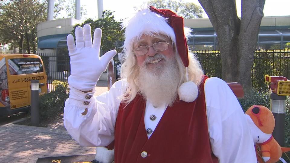 The Santa Saturday event returned for the first time since the pandemic.