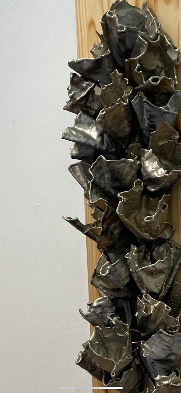 Artwork by Shannon Hamilton will be featured in the University of Mount Union Faculty Art Exhibit that begins Oct. 5. Hamilton is an Ohio-based artist who works in metals.