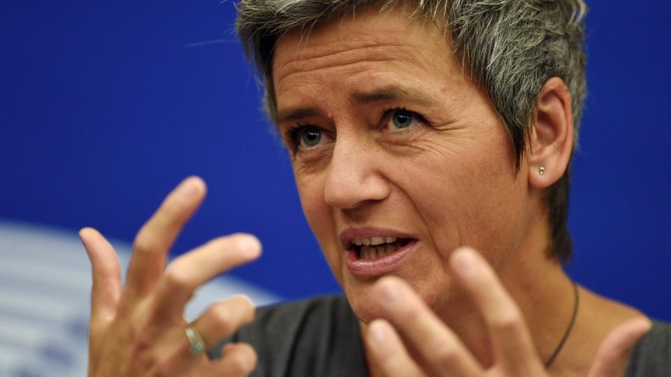 EU-Wettbewerbskommissarin Margrethe Vestager aus Dänemark.