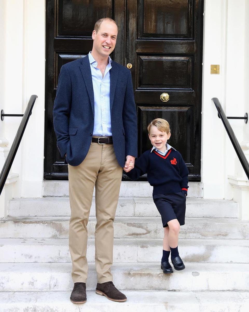 Prince George’s first day of school, 2017