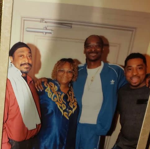 <p>Snoop Dogg/Instagram</p> Snoop Dog with his mom, Vernell Vanado.