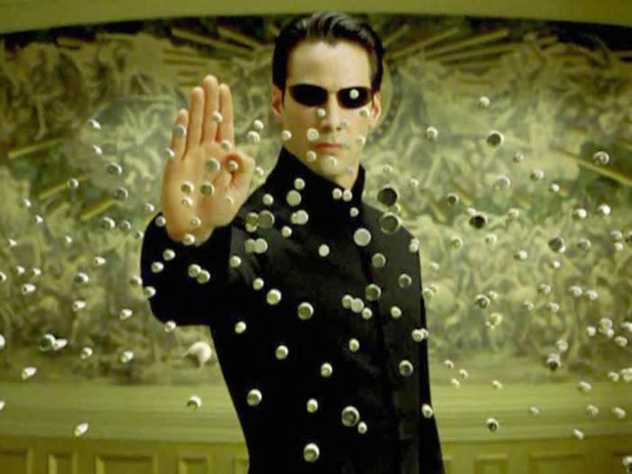 Don’t be alarmed, but the “Matrix” code was inspired by sushi recipes