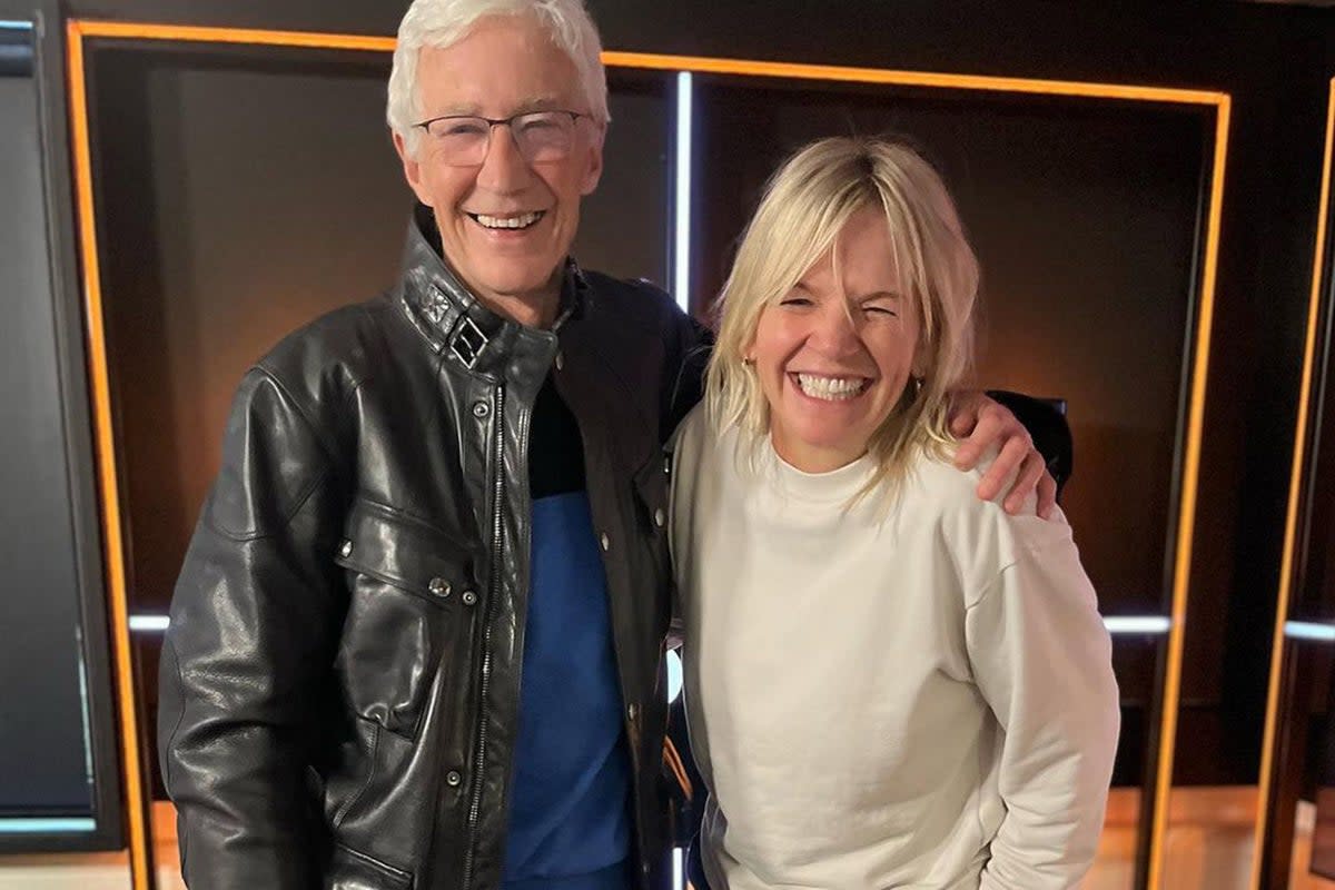 Paul O’Grady and Zoe Ball  (Zoe Ball)