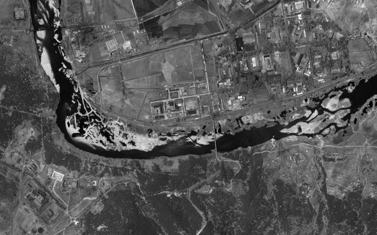 Archive satellite photograph of Yongbyon, North Korea - Reuters