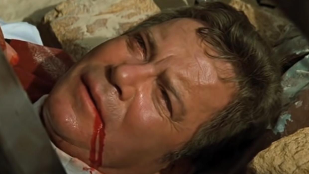  James Kirk dying in Star Trek: Generations. 