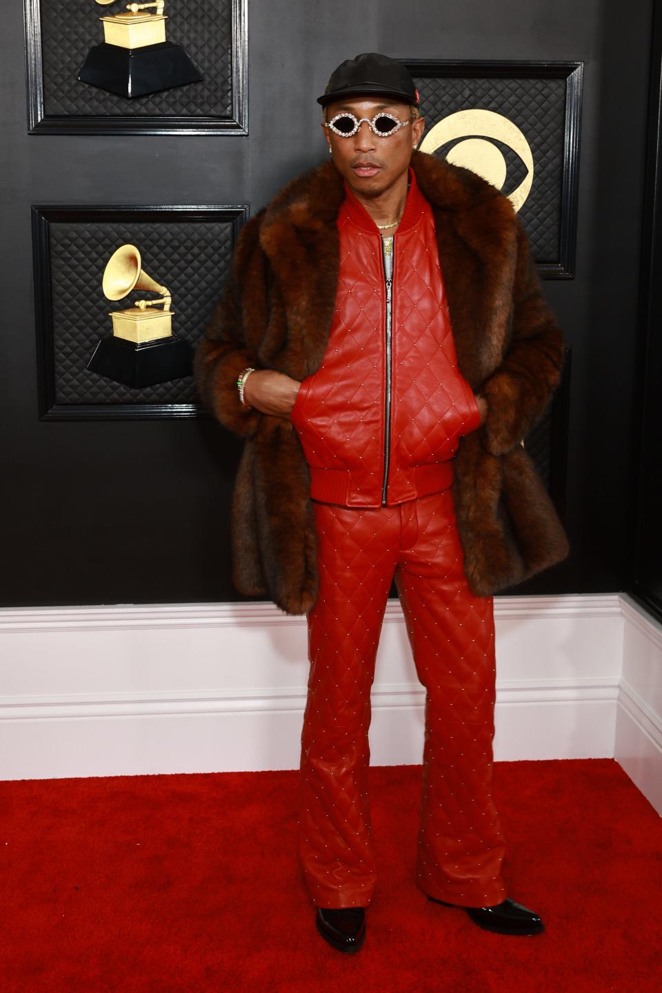 Pharrell Williams attends the 2023 Grammy Awards