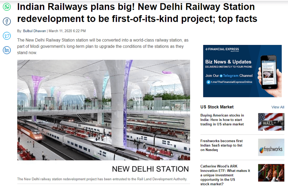 <div class="paragraphs"><p>A link to the story can be found <a href="https://www.financialexpress.com/infrastructure/railways/indian-railways-plans-big-new-delhi-railway-station-redevelopment-to-be-first-of-its-kind-project-top-facts/1895140/" rel="nofollow noopener" target="_blank" data-ylk="slk:here;elm:context_link;itc:0;sec:content-canvas" class="link ">here</a>.</p></div>