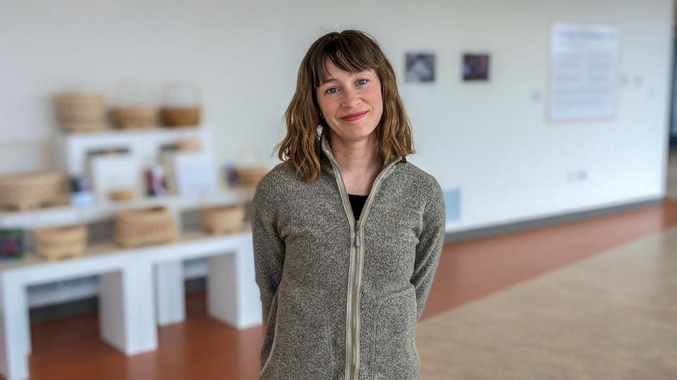 Exhibit curator Alexis Bulman says many Islanders have a potato basket in their homes, including her parents and her grandmother's home. She hopes that will add a personal connection to the exhibition.  