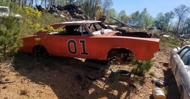 General Lee' Chargers Discovered in a Georgia Junkyard