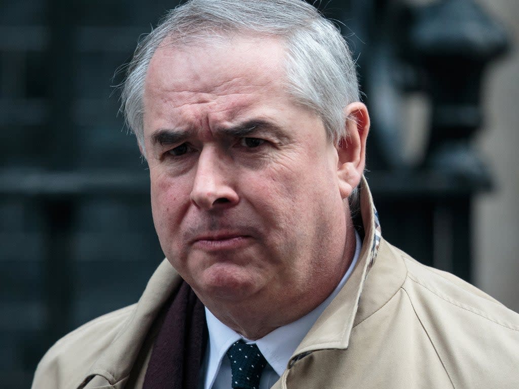 Sir Geoffrey Cox claims taxpayer funding to rent a London home while collecting rent on another property he co-owns in the capital  (Getty)