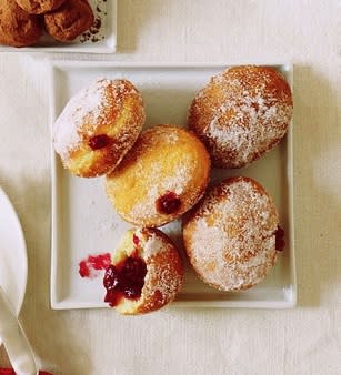 Hanukkah Jelly Doughnuts