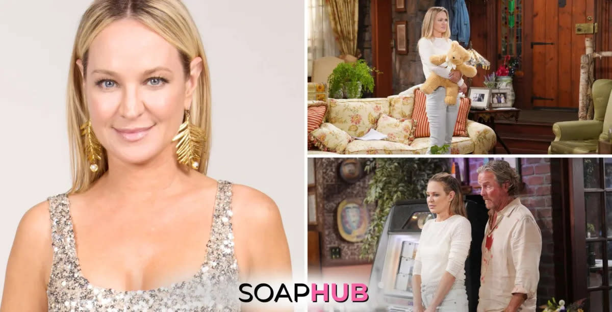 Sharon Case is excited about Sharon's storyline.