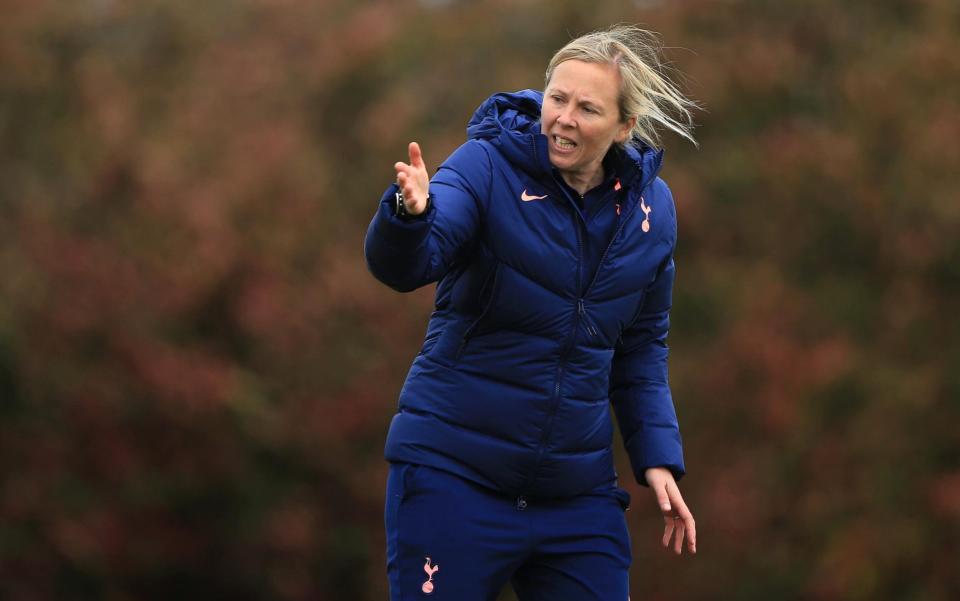 Rehanne Skinner is aiming to direct Spurs to an unexpected win over title-chasing Chelsea  - GETTY IMAGES