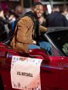 <p>Kel Mitchell rides through the 89th annual Hollywood Christmas Parade in L.A. on Nov. 28.</p>