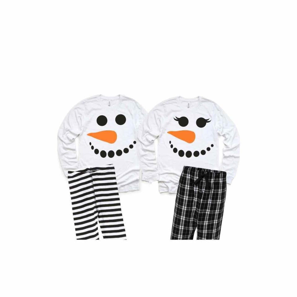 27) Snowman Pajamas