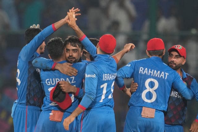 Afghanistan celebrated a famous win 