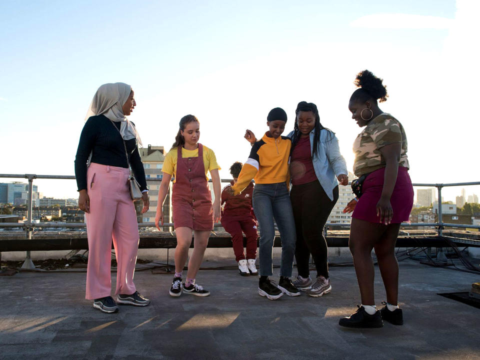 ‘Rocks’ tells the story of teenage girls growing up in east LondonFable Pictures