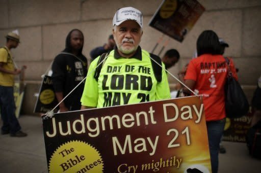 Osvaldo Colon walks the streets of New York informing people that the world will end on Saturday, May 21. With an aging fundamentalist Christian preacher warning that the 21st is Judgment Day, some Americans have been getting ready