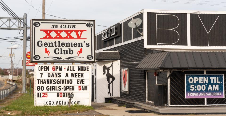 Club 35 on Route 35 in Sayreville, shown Friday.