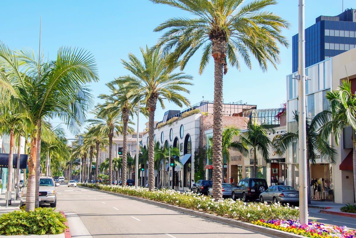 Rodeo Drive is one of the most well-known parts of Beverly Hills (Getty Images)