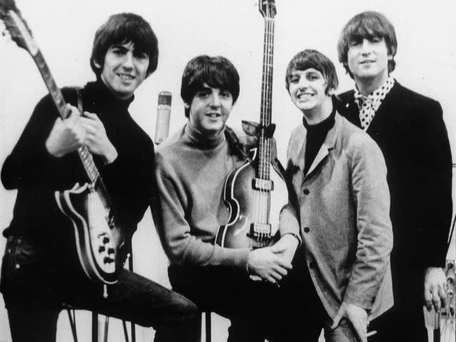 <p>Universal Archive/Universal Images Group/Getty </p> The Beatles.