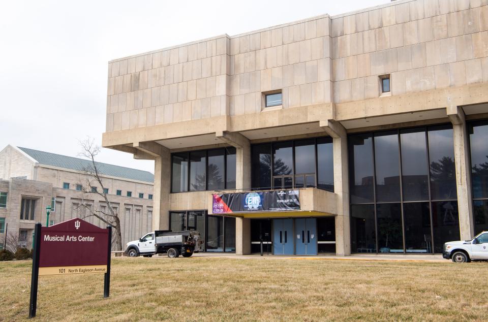 The Musical Arts Center on Indiana University campus on Tuesday, Feb. 6, 2024.