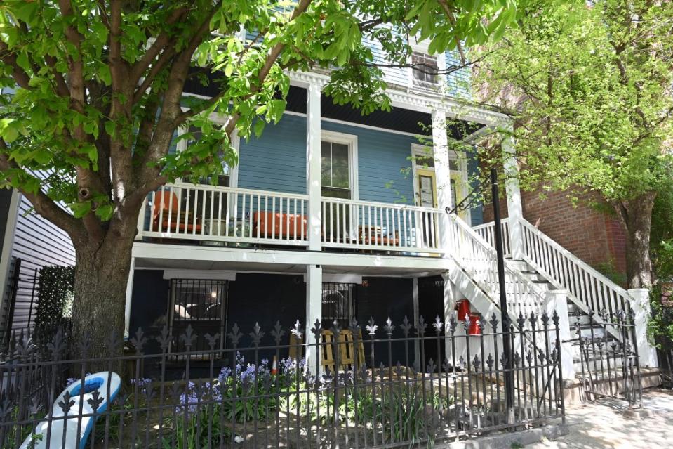 Carlson bought a $2.3 million bucolic townhouse in Park Slope in 2019. Helayne Seidman