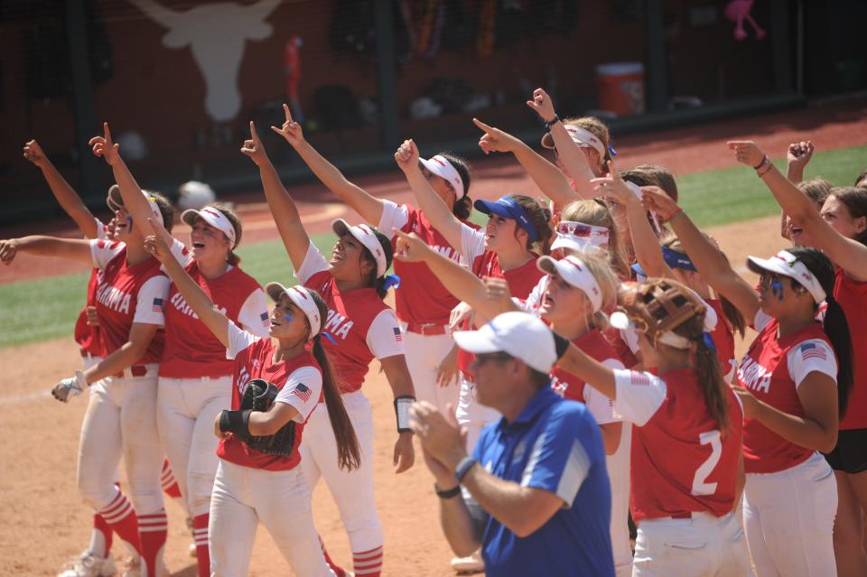 Coahoma players celebrated a dramatic 14-10 win over Franklin in the Class 3A semifinals. The Bulldogettes came up a run short in a 6-5 loss to Hallettsville in the title game. Three Big Country teams played for state championships this year - Hermleigh and Stamford were the other two.