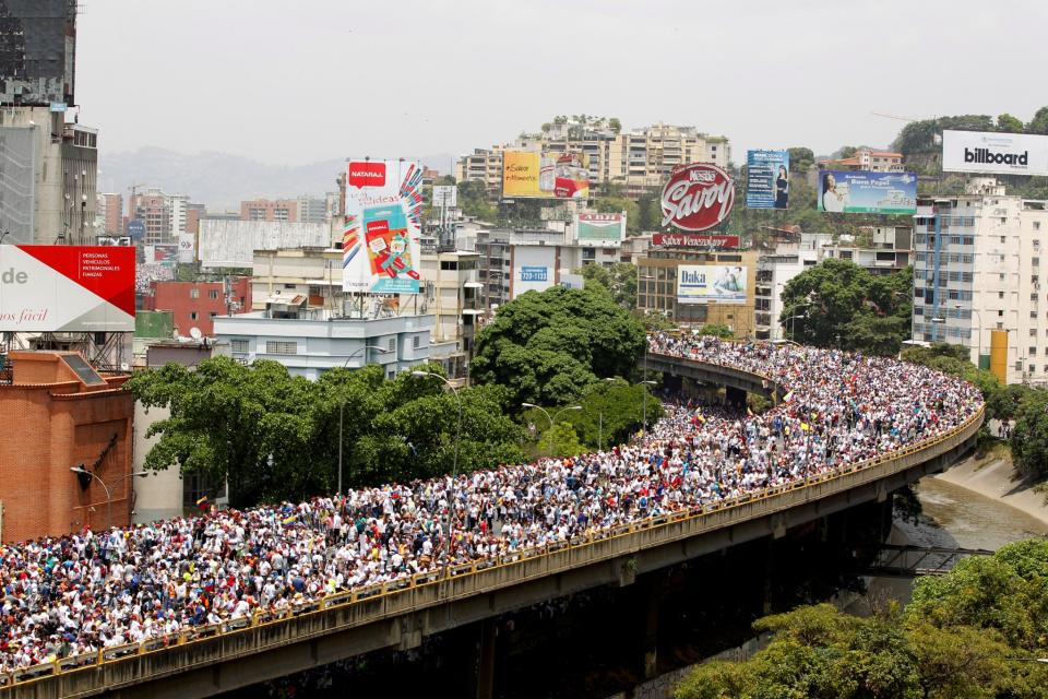 FOTOS: Venezuela encendida por "la madre de las marchas"