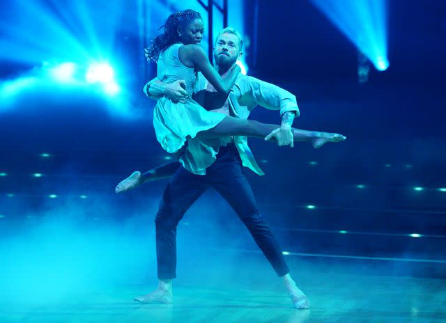 <p>Disney/Christopher Willard</p> Charity Lawson and Artem Chigvintsev on 'Dancing with the Stars'