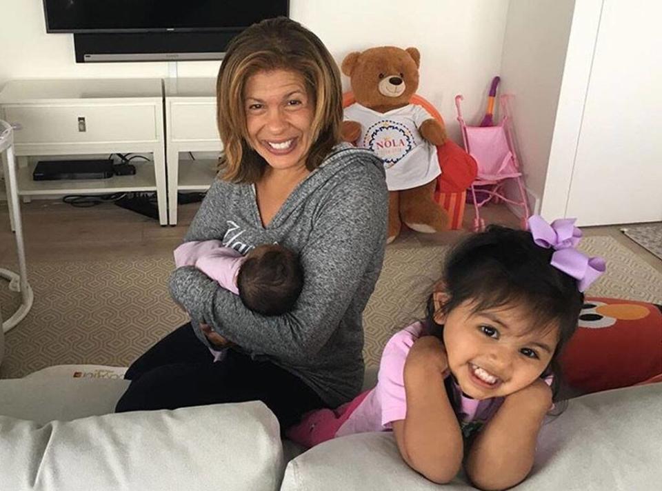 Hoda Kotb, Kids, Haley Joy, Hope Catherine, First Photo of Hope