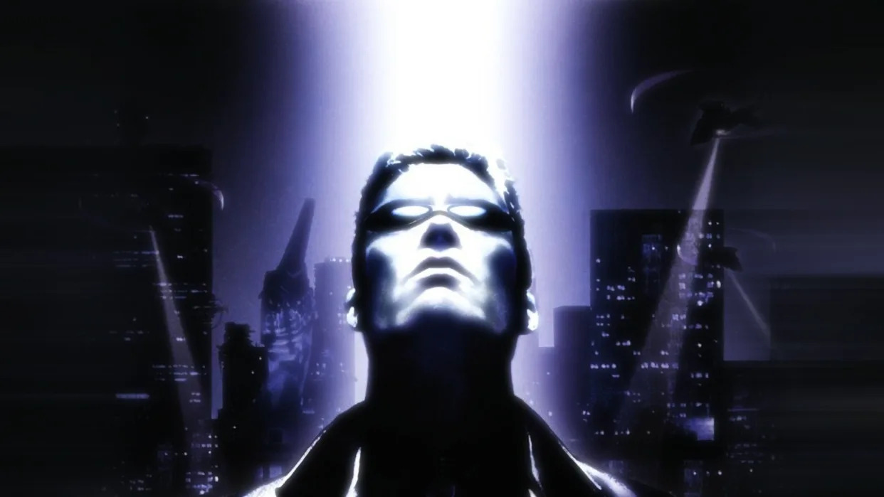 Deus Ex cover art.