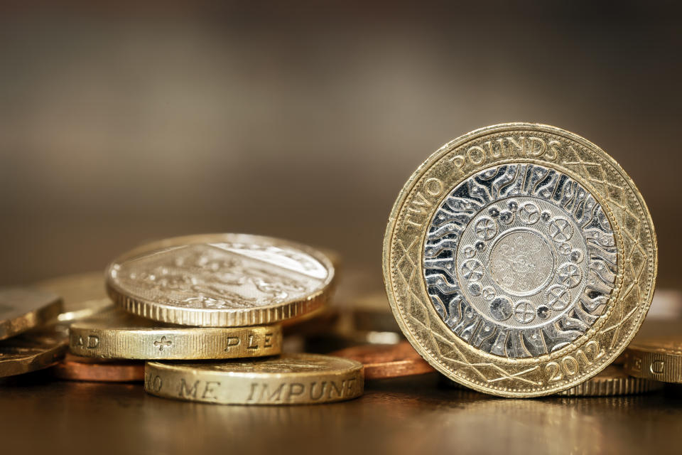 The pound reached a six-month high against the dollar. Photo: Getty 