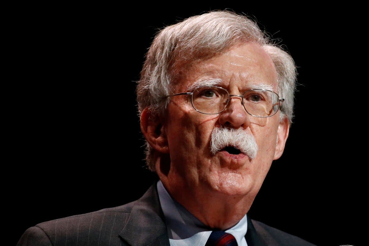 Iran Bolton (Copyright 2019 The Associated Press. All rights reserved.)