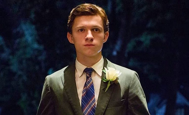 Peter Parker at the dance in Spider-Man: Homecoming.