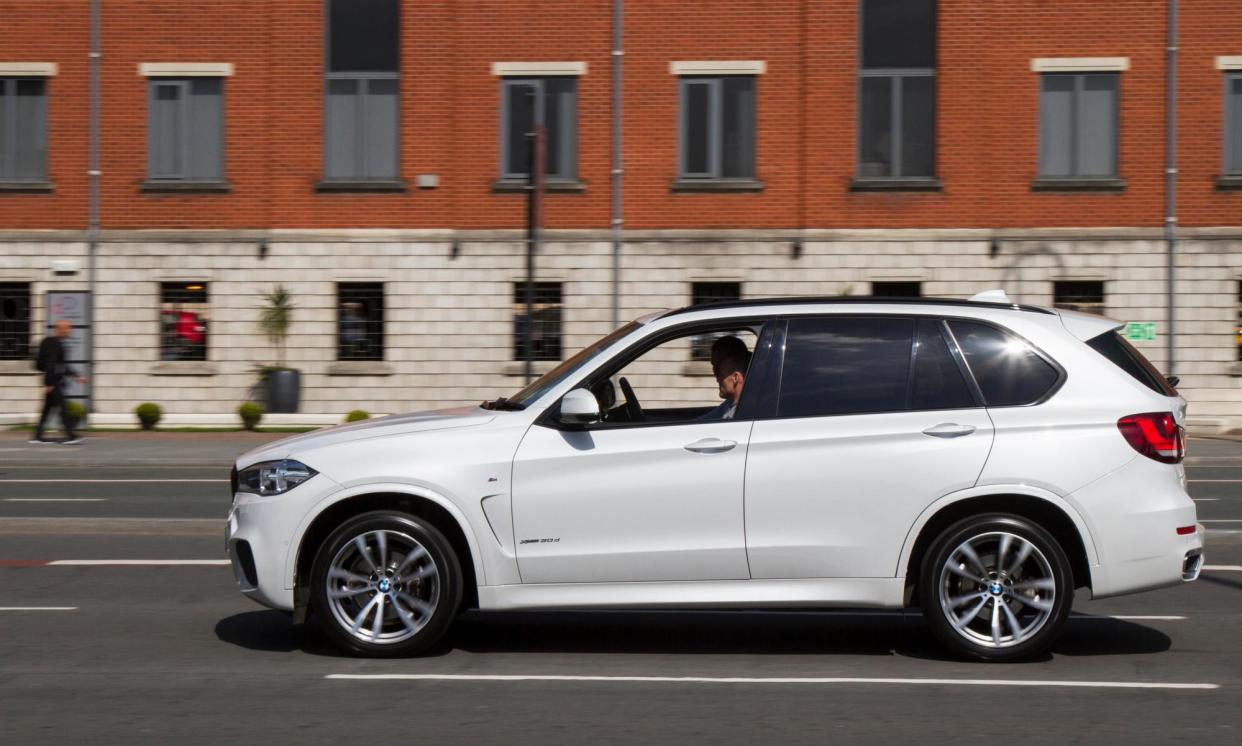 <span>BMW X5 was one ‘type of car’ that insurer Churchill has decided it will no longer cover.</span><span>Photograph: MediaWorld/Alamy</span>