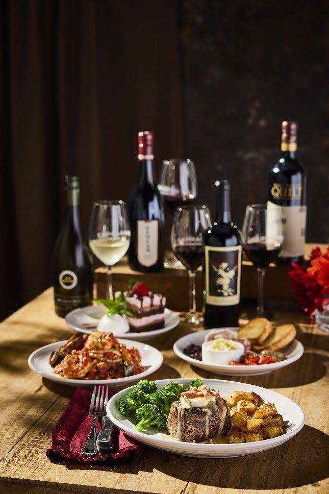 Carrabba’s Italian Grill is offering Valentine's Day diners a "For the Love of Wine" chef-crafted four-course wine dinner.