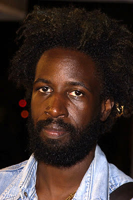 Saul Williams at the Westwood premiere of K-Pax