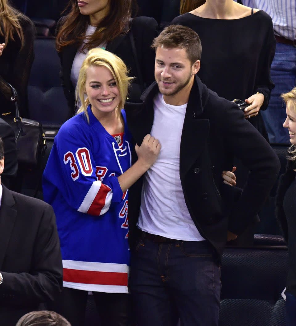 She shut down comments about her marriage to Tom Ackerley, seen here together in February. Source: Getty