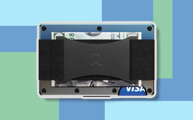 Buy The Ridge Minimalist Metal RFID Blocking Wallet - Cash Strap